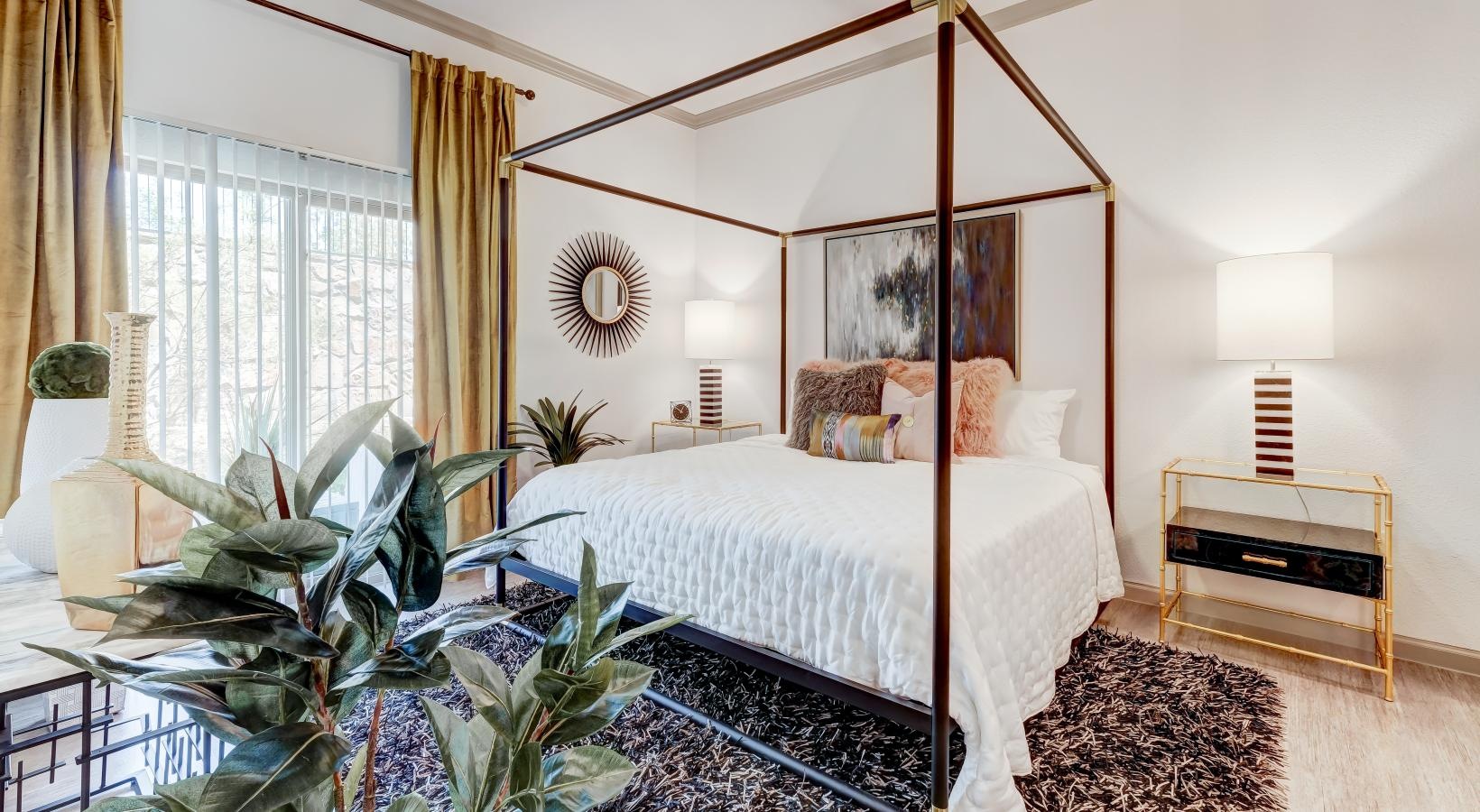 Bedroom options to fit every lifestyle a bedroom with a bed and a mirror